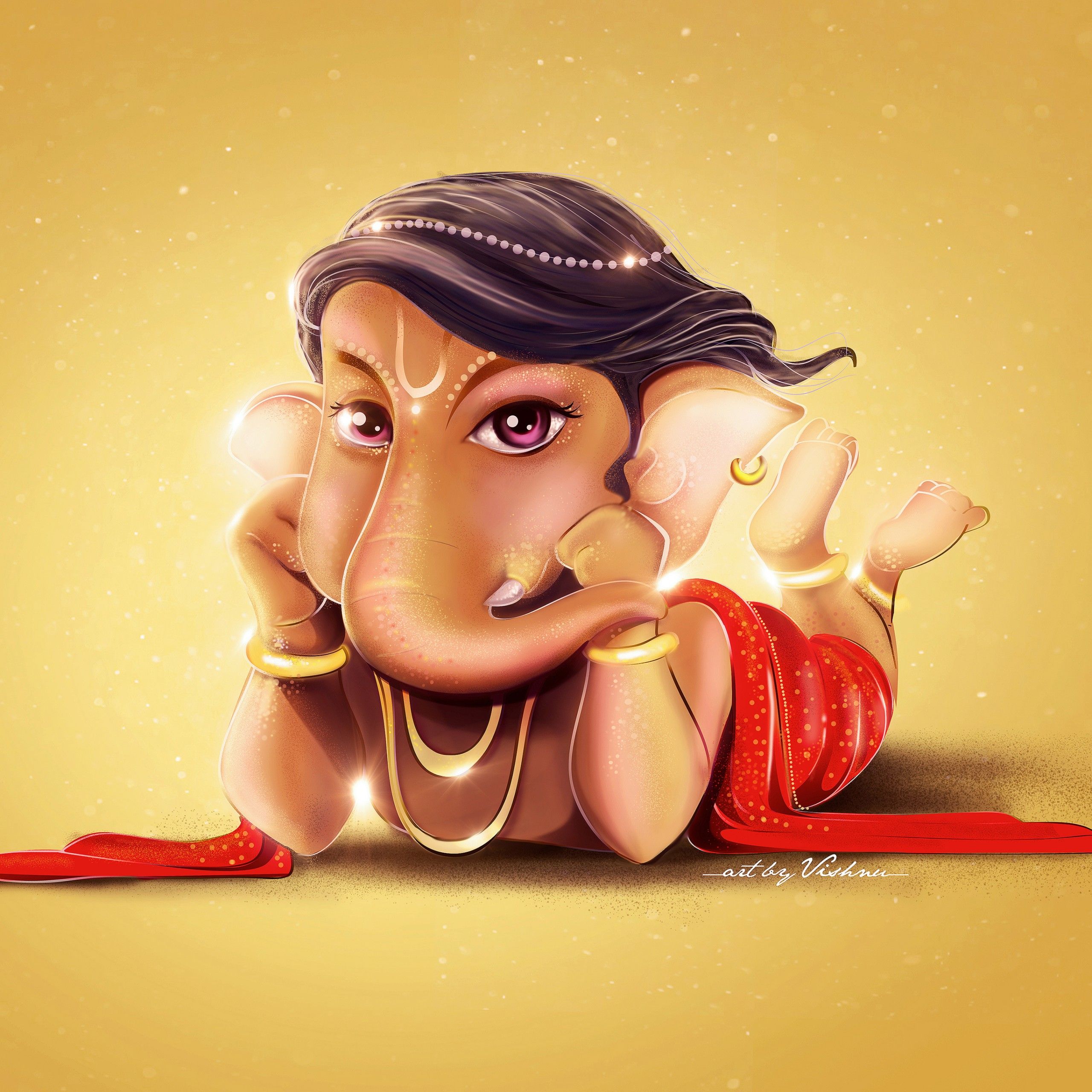 ganpati digital art